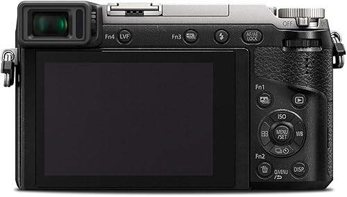 Miniatura 3 de Panasonic LUMIX GX85 Cámara digital 4K, paquete de lentes de 0.472-1.260in y 1.772-5.906in y LCD táctil, DMC-GX85WK con paquete de baterías de iones