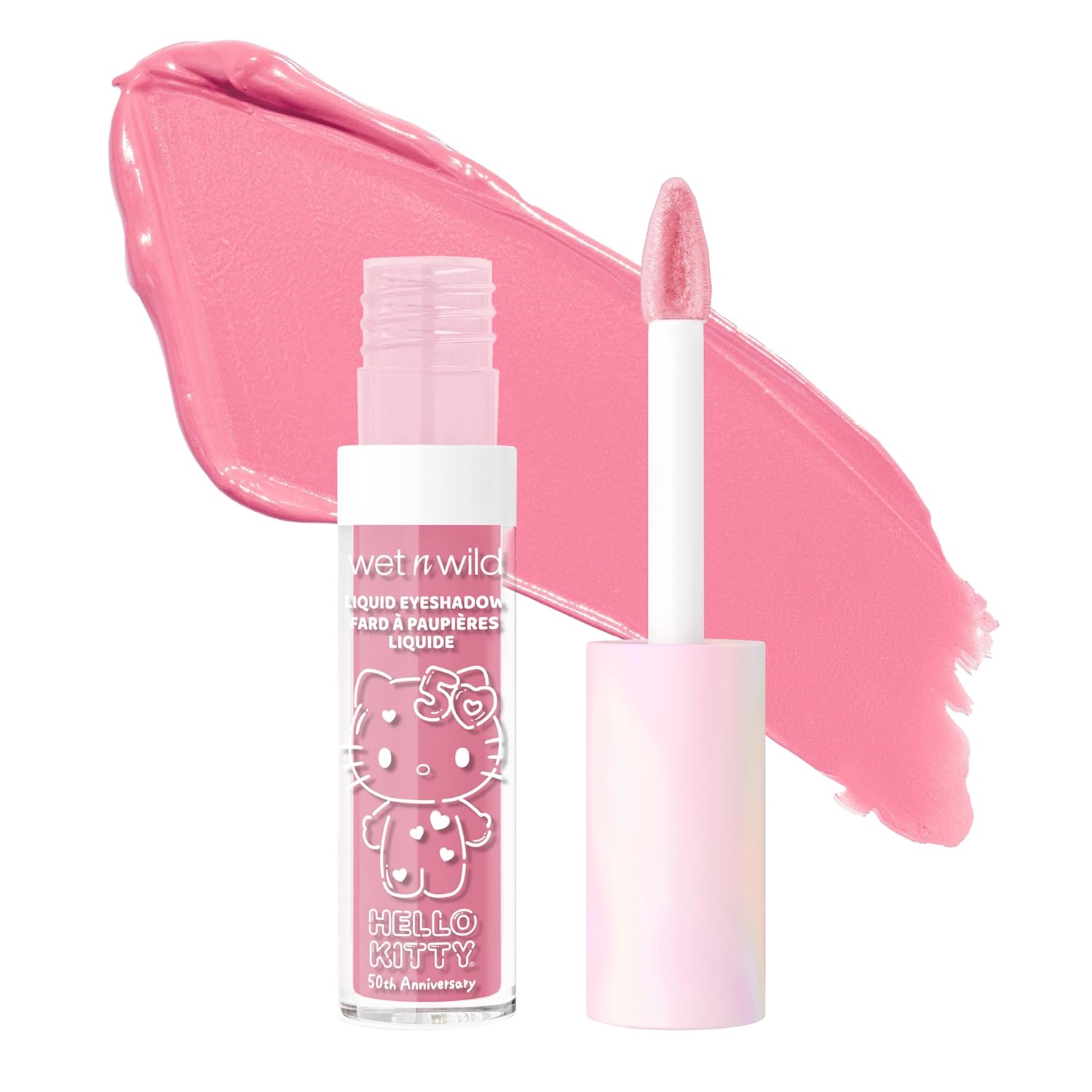 wet n wild Hello Kitty Liquid Eyeshadow, Smooth, Blendable,...