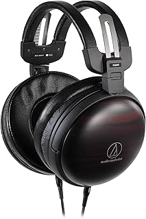 Audio-Technica ATH-AWKT Over-Ear Headphones with Kokutan (Striped Ebony)