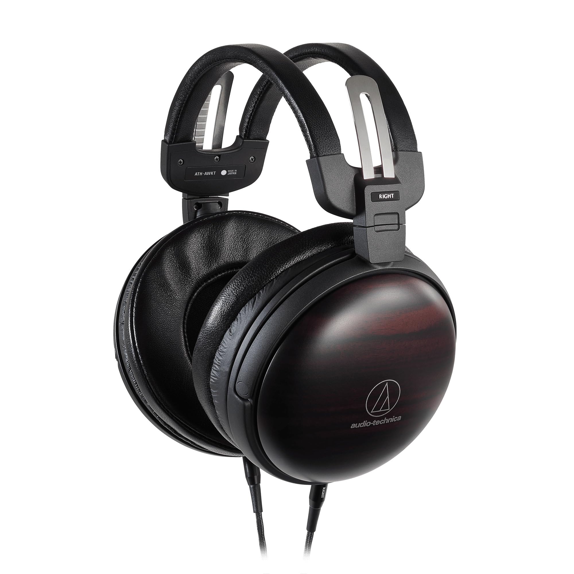 Audio-Technica ATH-AWKT Over-Ear Headphones with Kokutan (Striped Ebony)-picture-19