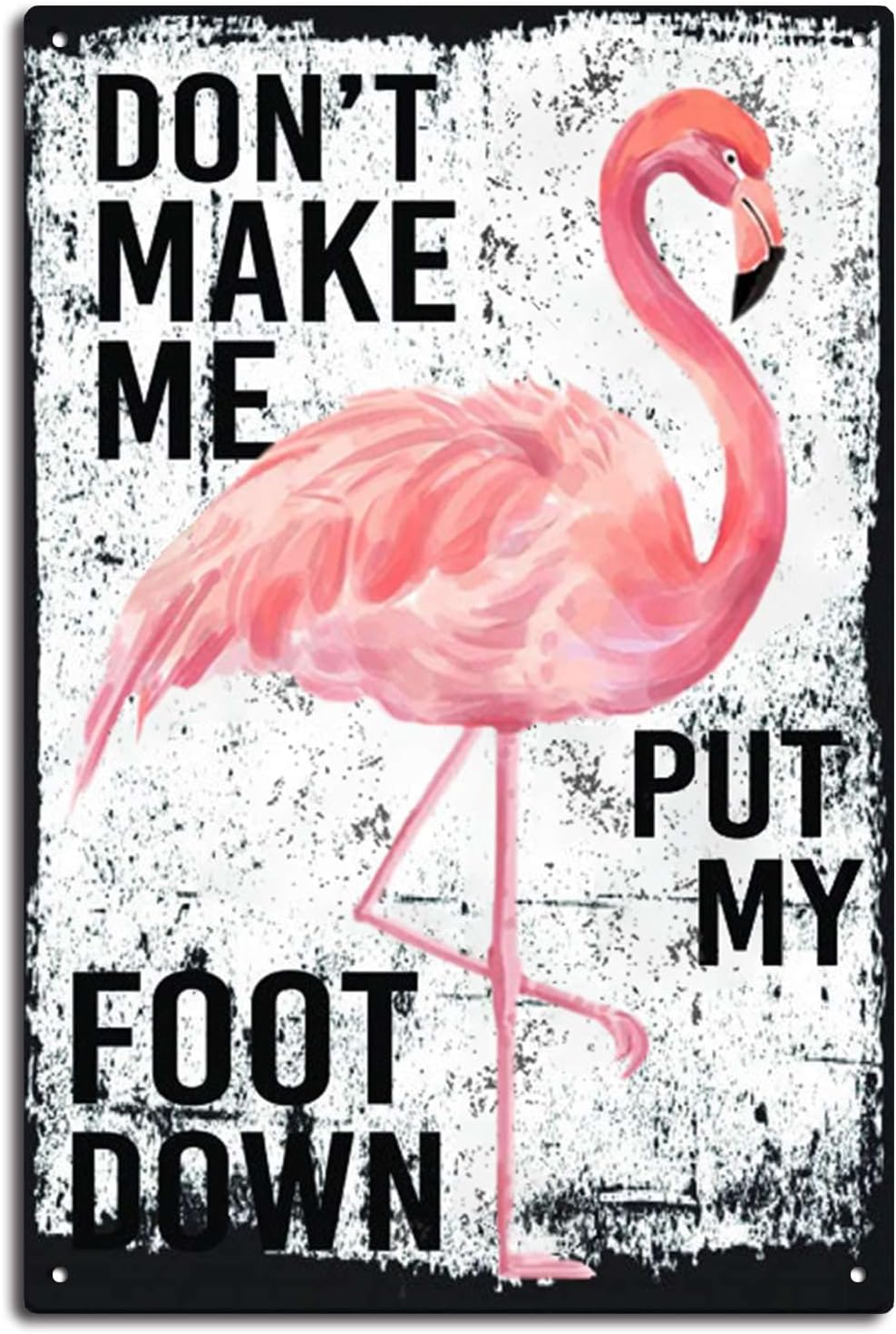 xitangyouyu Flamingo Metal Signs Vintage Wall Decor for Home Kitchen Bar Patio Room Garage Retro Aluminium Sign 12X16inch/Tin Sign