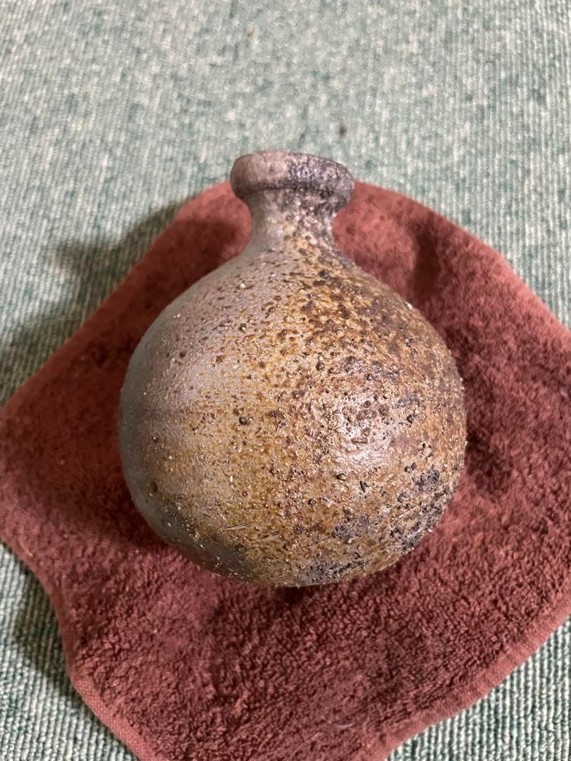 備前焼 灰かぶり徳利(1) 備前焼 希少 灰かぶり徳利(1) 備前焼 希少 灰