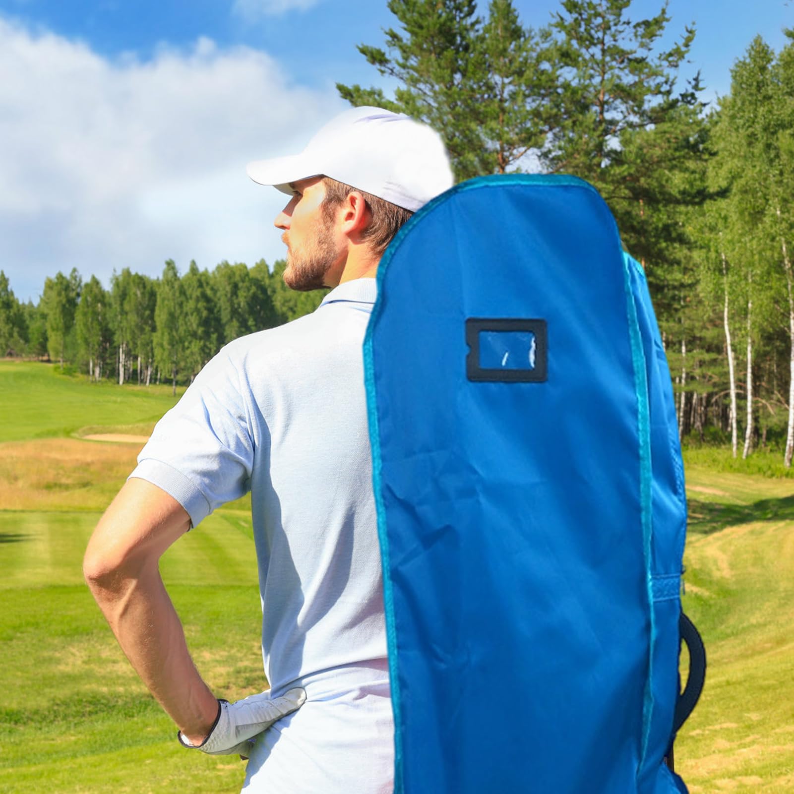 Cubierta para Bolsa De Golf Capa de Lluvia para Equipo de Golf Portátil