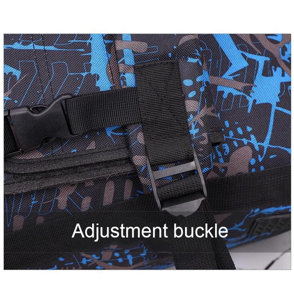 Trolley e Borsa per Fisarmonica, Tessuto Oxford Ispessito Impermeabile e Antiurto con Cinghie Regolabili, Ruota Universale, per fisarmoniche 48-120 Bassi(96 Bass)