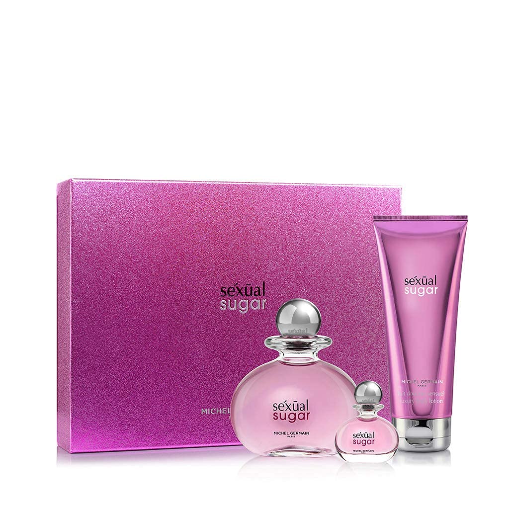 Michel Germain Sexual Sugar Eau de Parfum Fragrance Spray, Top Notes of Mouthwatering Wildberries & Orange Zest, Long-Lasting, Light Floral Gift for Her