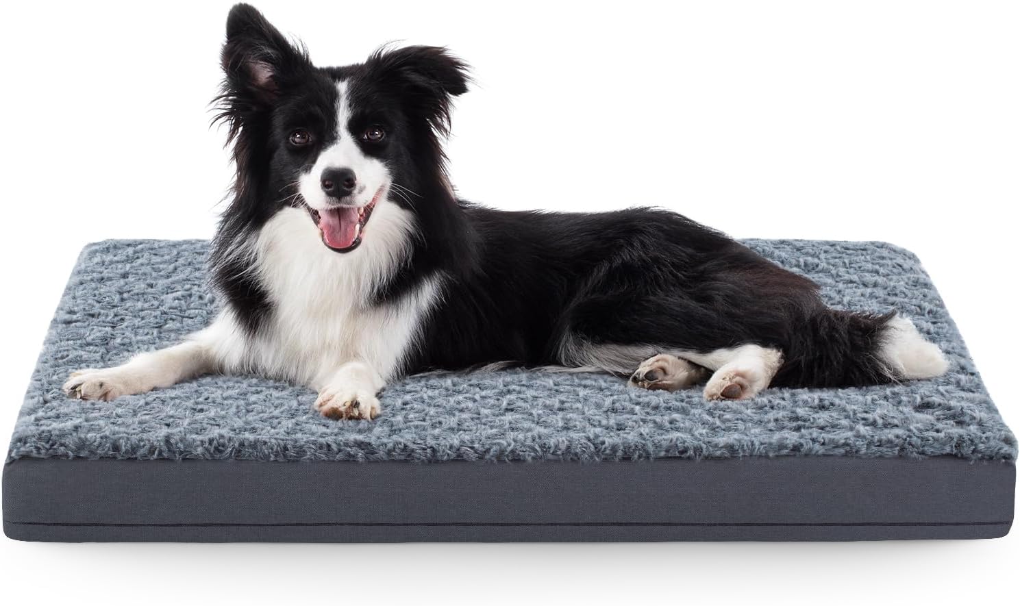 JOEJOY Orthopedic Dog Bed with Egg-Crate Foam and Waterproof Cover