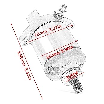 Amazon | セルモーター ピアジオ用 ベスパ用 GTV用 GTS S LX 125