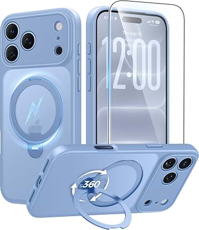 Amazon.com: TORRAS Q3 Spin for iPhone 17 Pro Case, 360 Magnetic
