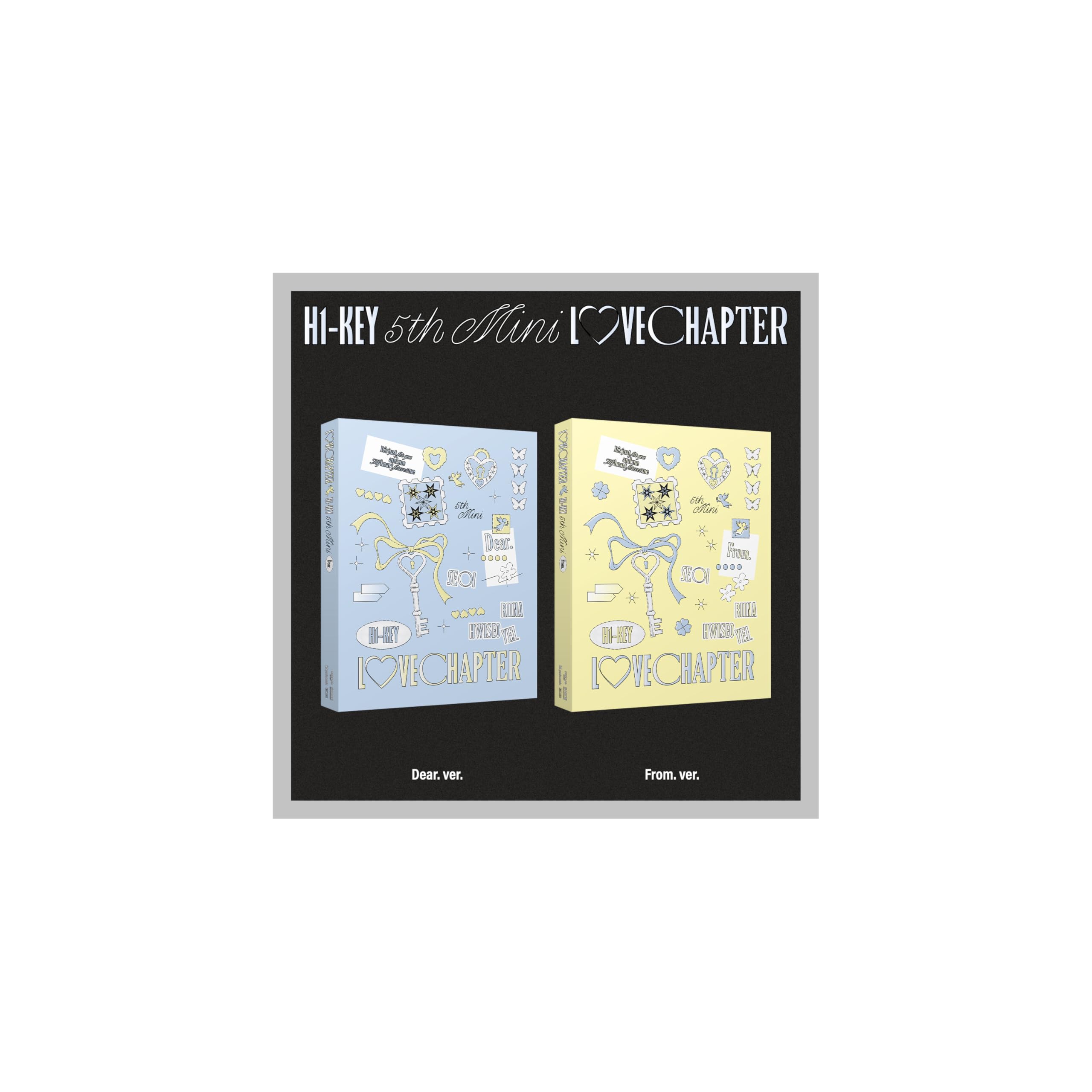 Mini album H1-Key le cadeau K-pop LoveCHAPTER 5ème suivi
