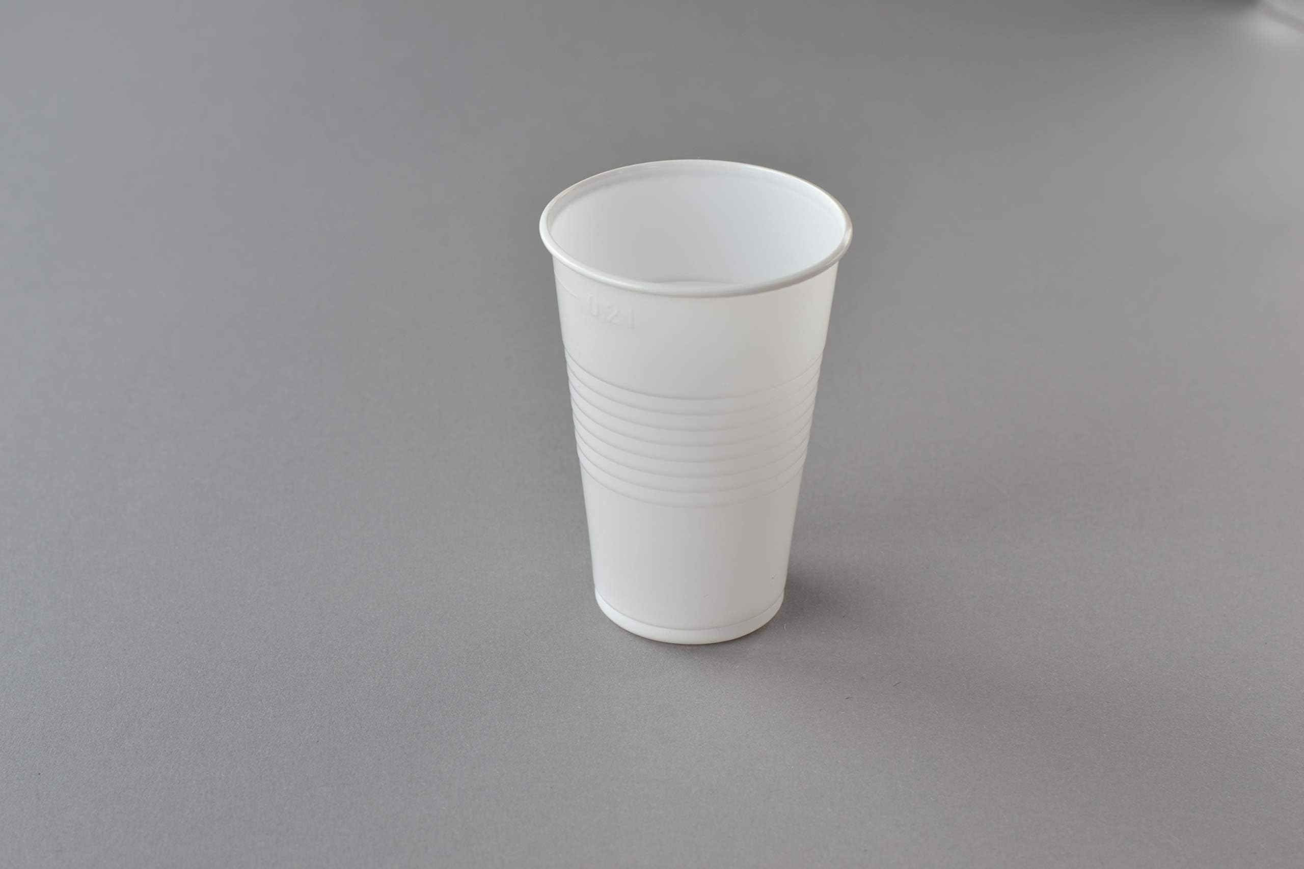 1000 Einwegbecher 0,2 L Weiß – Aus PP, Hitzebeständig Bis 85°C, Durchmesser 70,5 Mm