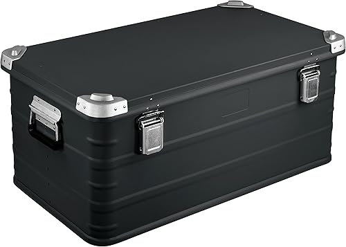 Vista 62 de Eylar Crossover Aluminio Overland Storage, maletero, caja de carga de metal, caja de almacenamiento (combo de 4 piezas, negro) 30L, 50L, 95, 147L