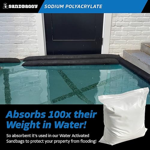 Miniatura 5 de Sandbaggy Cristales de poliacrilato de sodio, polímeros súper absorbentes, experimentos científicos, nieve falsa, paquetes de hielo, cuidado de la