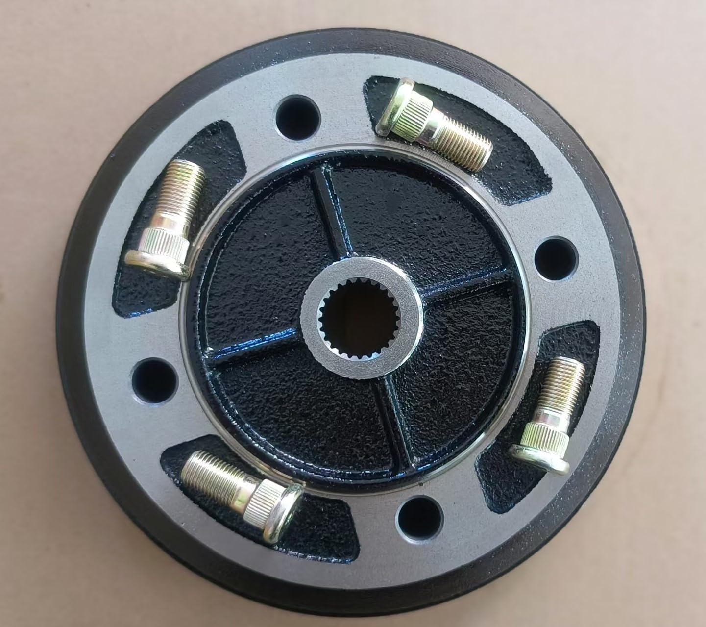 Rear Brake Drum Hub 41038-1226 Replacement for 1994-2000 Kawasaki Mule Kaf 620 2010 2020 2030 2500 2510 2520 kaf540 KAF950 UTV