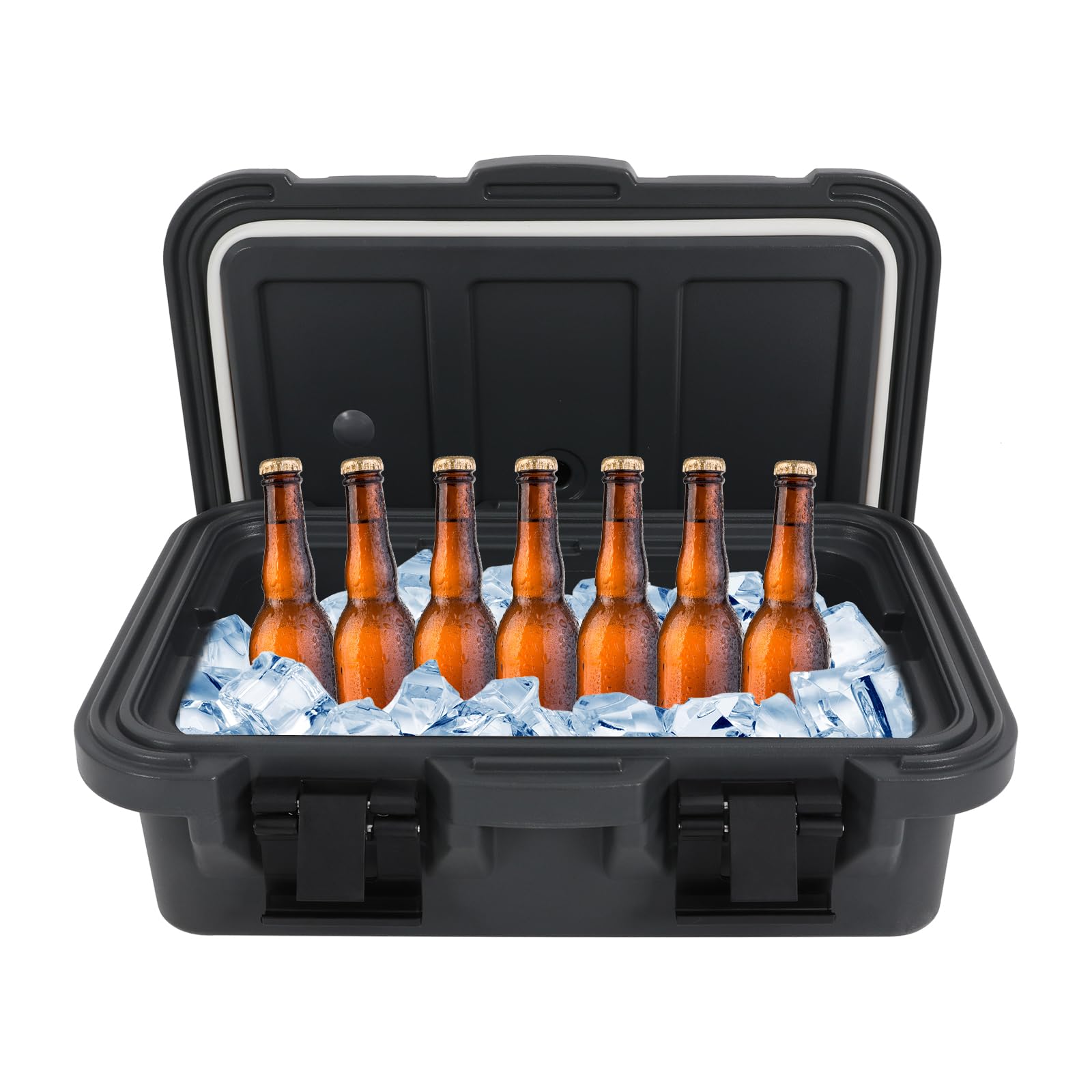 Contenitore refrigerante isolato da 15 litri, contenitore refrigerante 8H, supporto per alimenti incluso catering, take-out 63 x 44 x 21 cm