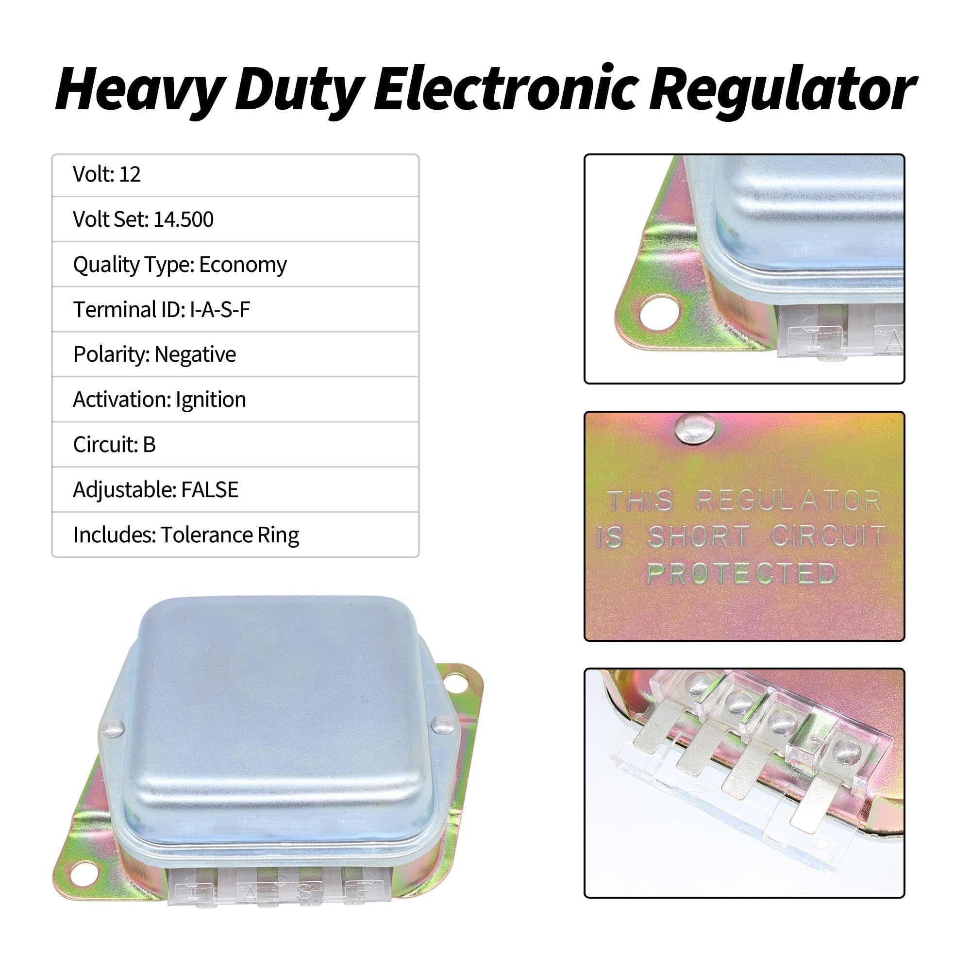 Regulador De Voltaje DB Electrical AFD6001 Voltage Regulator - OEM Replacement For Ford/Lincoln