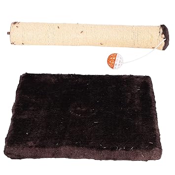 Scratching Post, Keep Paws Strong Stable Cat Tower with Scratching Post Natural for Climb for Playing