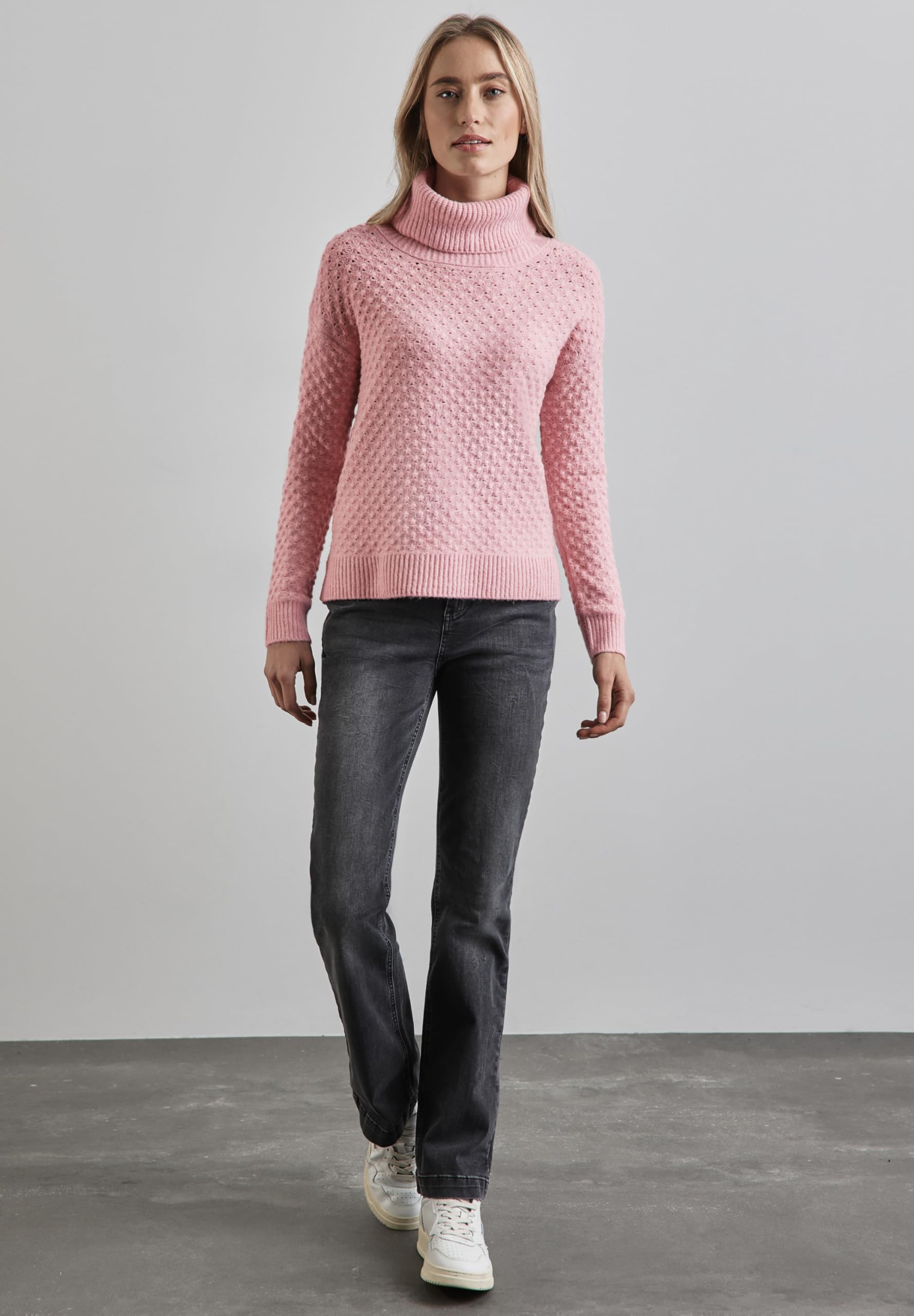Street One Damen Strukturpullover