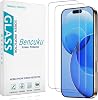 2 Pack Designed for iPhone 16 Pro Max 6.9-inch Tempered Glass Screen Protector, Full Coverage, Anti Scratch, Bubble Free