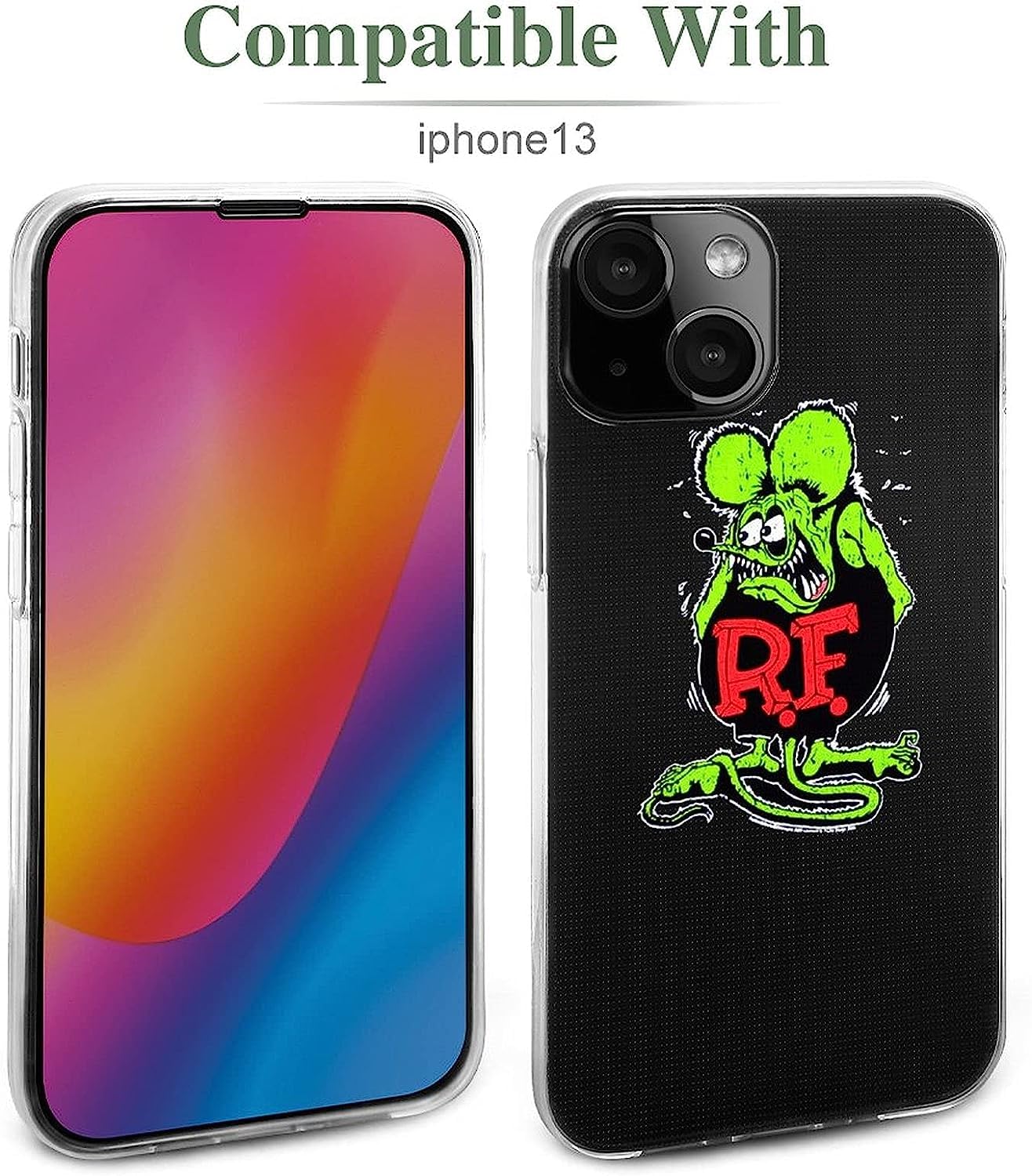 Amazon.co.jp: ラットフィンク iPhone 12 ケース最新しい軽量超薄型