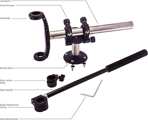 Miniatura 2 de Watersnake Soporte del motor del kayak