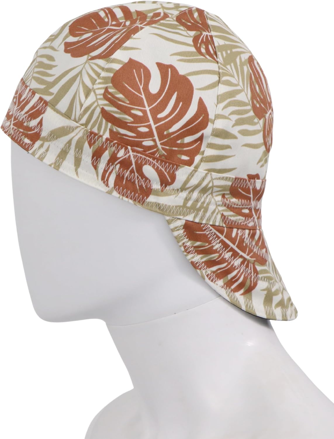 BOCOMAL Welding Cap FR CAT2 Midweight Printed 6 Pannel Welder Caps-2 Pack image 5