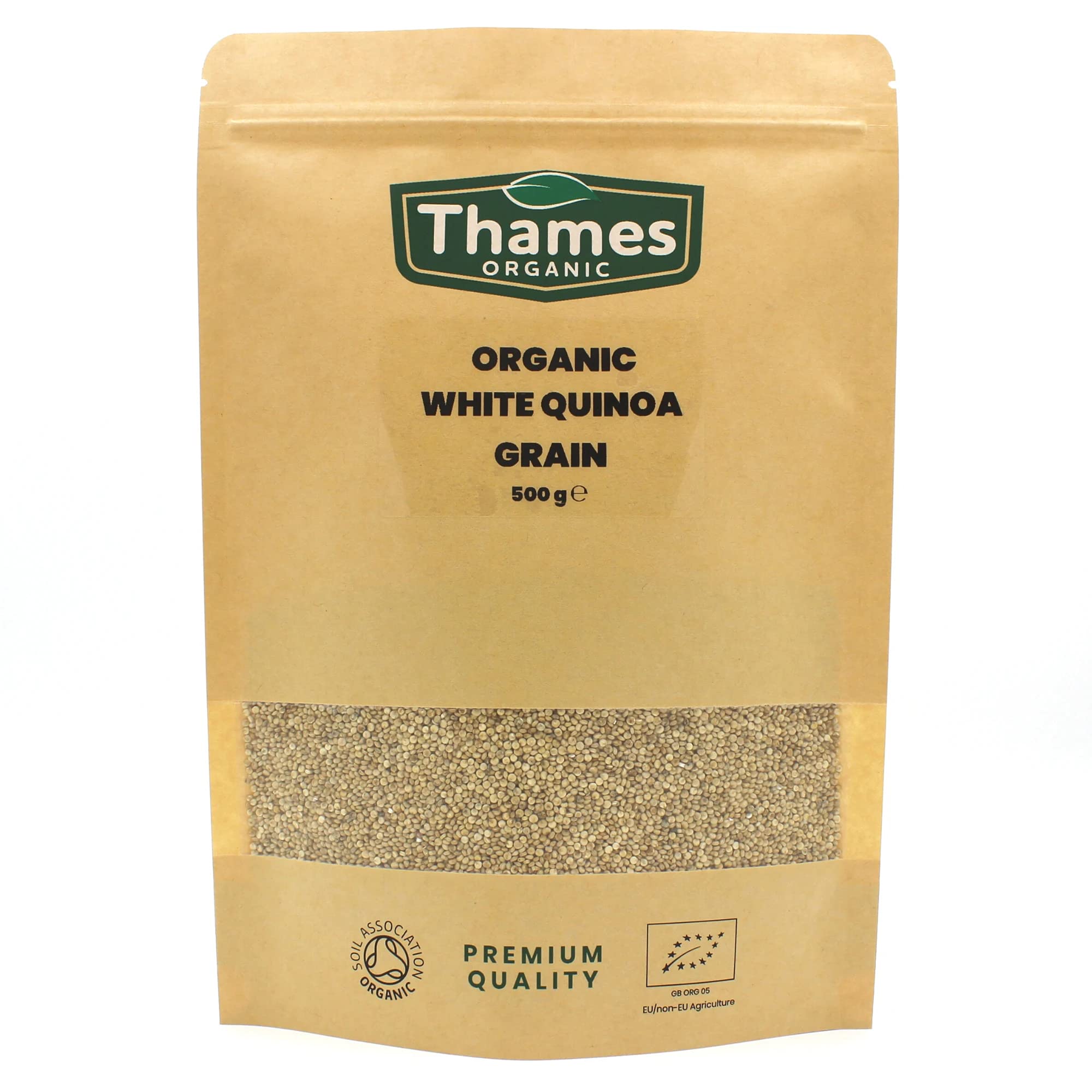 Organic White Quinoa Grain - Nutrient-Rich Superfood, Sustainably Grown, High Protein 500g