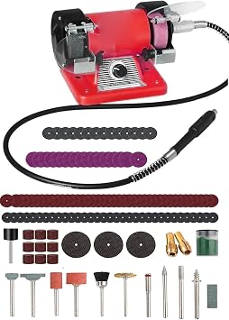 Pro Seri Mini  ok Fonksiyonlu Z mpara Bileme Ta  Motoru 105 Par a Grav r Seti Hediye