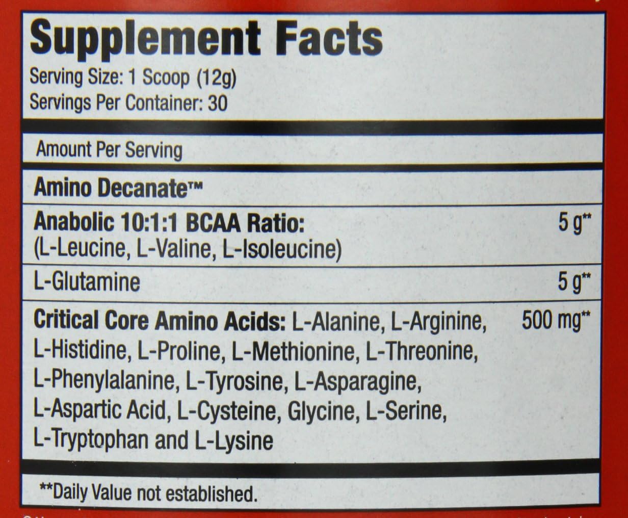 Muscle Meds Amino Decanate, Watermelon, 13.3 Oz - Image 6