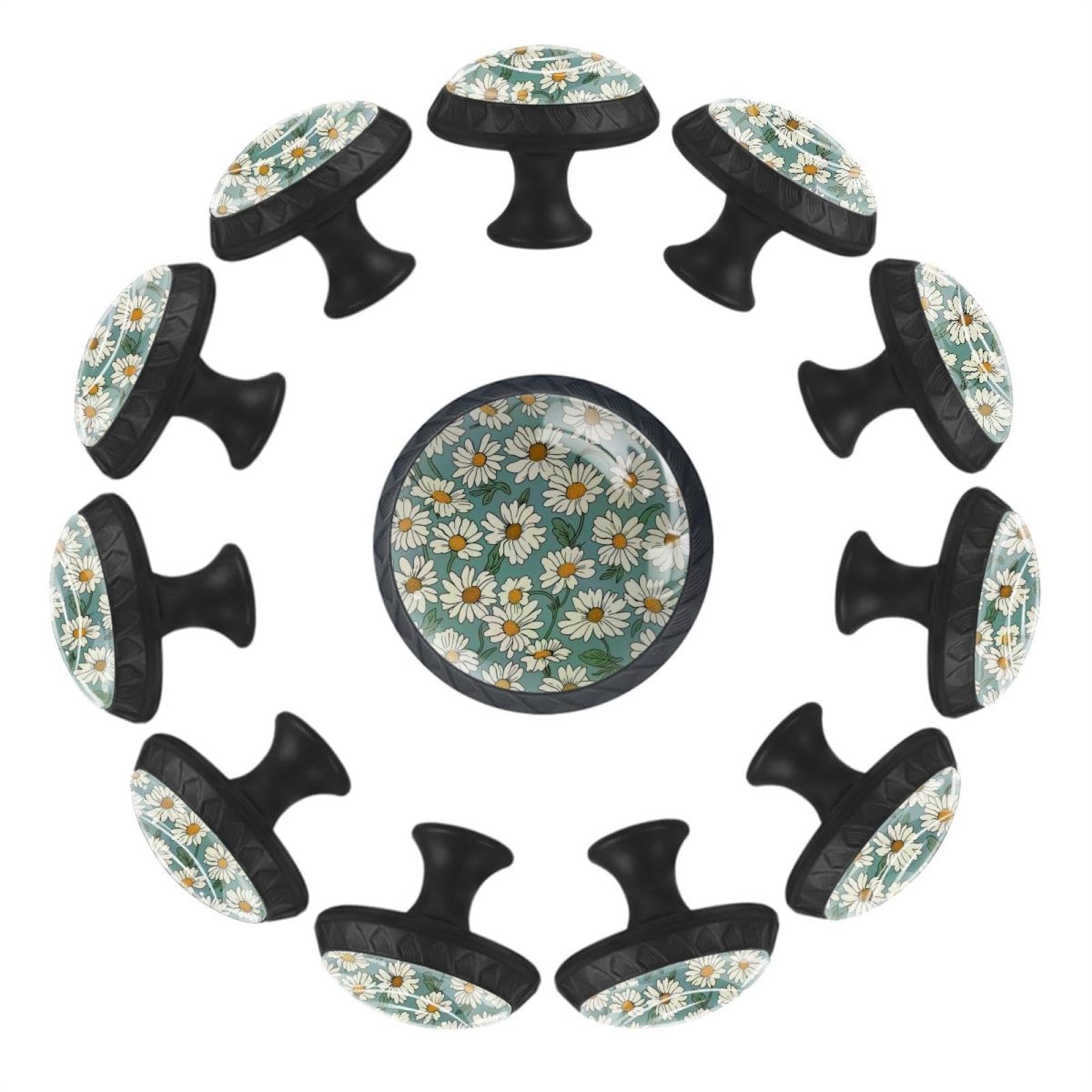 Boutons en verre de cristal vintage : remplacez facilement vos poignées usées de commode et placard