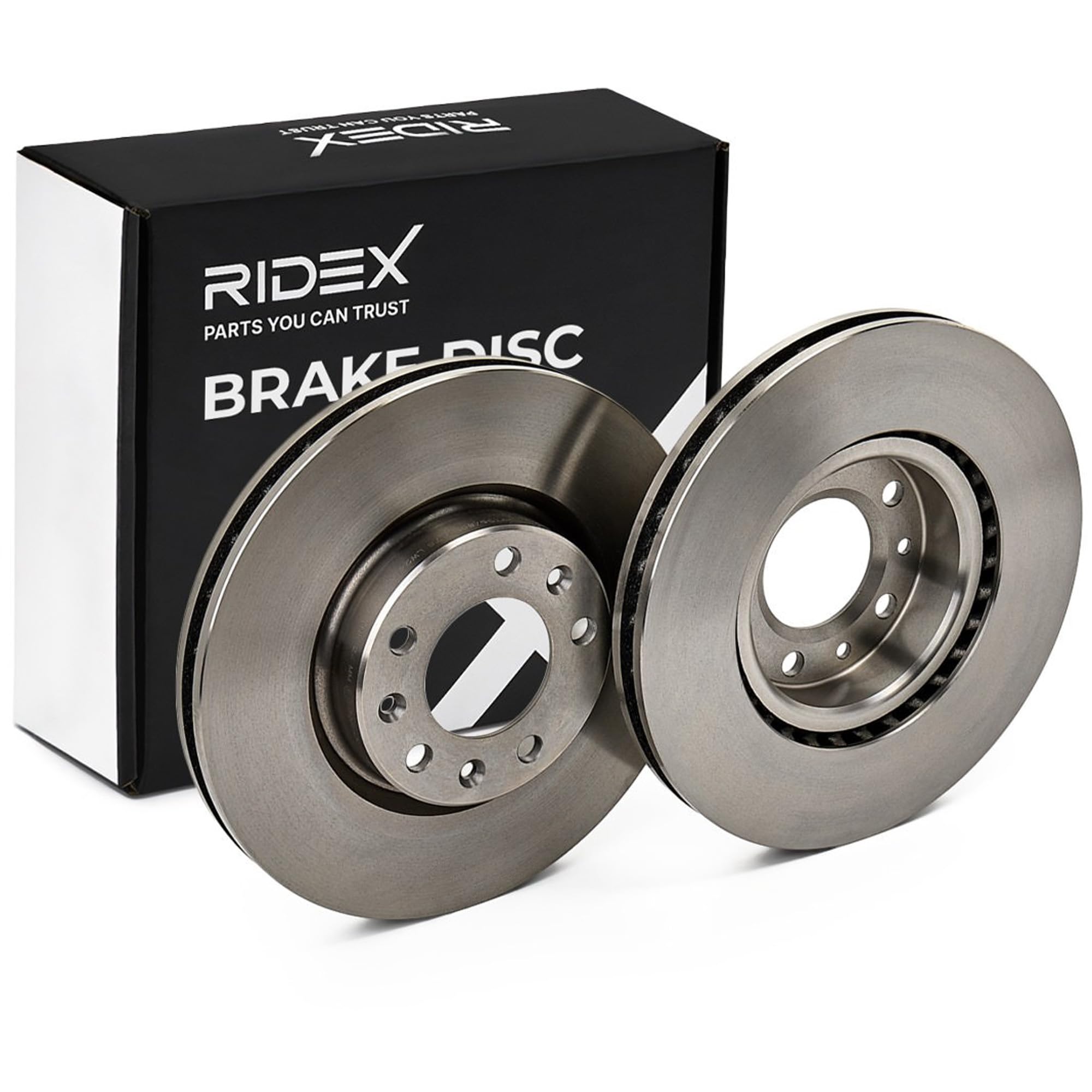 RIDEX 82B1096, 2 szt Tarcze Hamulcowe przód 283mm Kompatybilny z VAUXHALL Astra Mk8 L Kombi, PEUGEOT Partner III Van K9