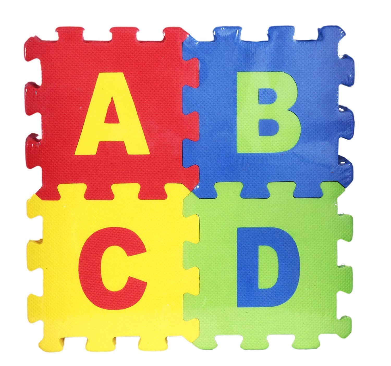 CkTech® Big Size 36 pcs Learning Board Alphabet & Number Floor Mats for Kids Toys for Age 3+ Boys & Girls