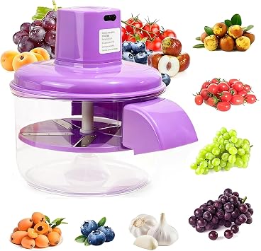 RAYBIN Electric Garlic Peeler Machine, Automatic Grape Peeling Tool | Small Fruits 20s Fast Skin Remover, Portable Rechargeable Peeling for Home,Outdoor Picnic,Commercial Kitchen, Easy to Clean