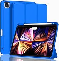 Vista 13 de ZryXal Funda para Nuevo iPad Pro de 11 Pulgadas 2022 (4ª generación)/2021 (3ª generación)/2020 (2ª generación) con Soporte para Lápiz, Funda