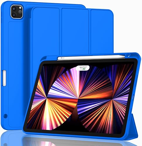 Miniatura 13 de ZryXal Funda para Nuevo iPad Pro de 11 Pulgadas 2022 (4ª generación)/2021 (3ª generación)/2020 (2ª generación) con Soporte para Lápiz, Funda