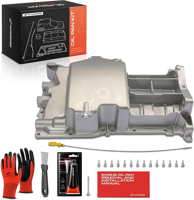 Cárter de óleo do motor A-Premium em alumínio para motores 2.0L, 2.2L e 2.4L – Kit com acessórios