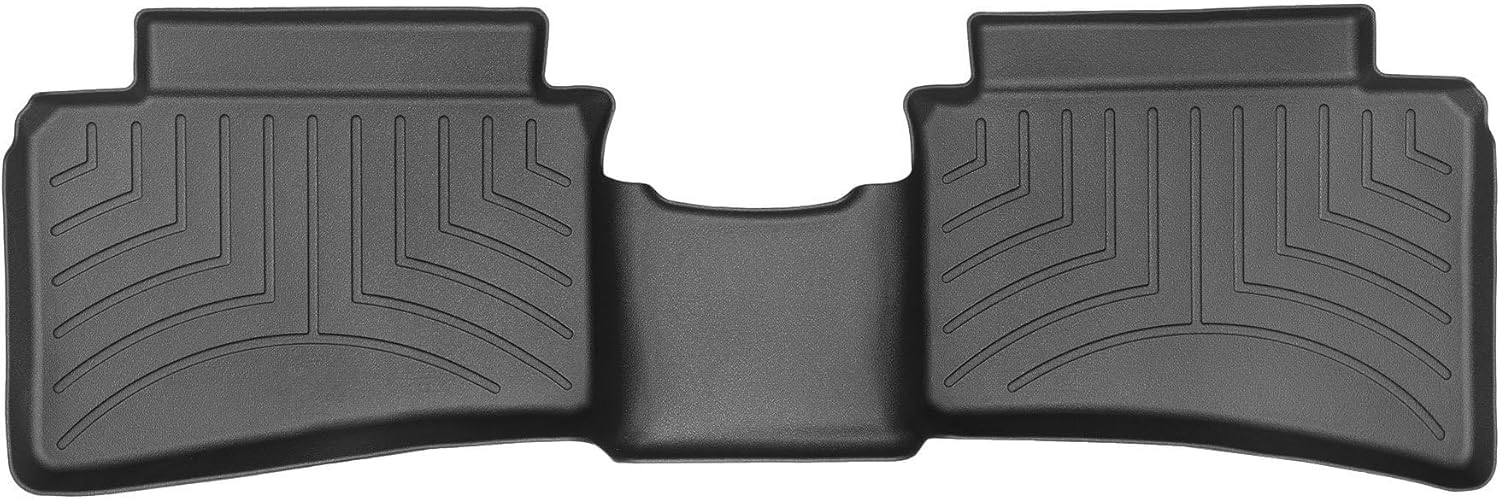 WeatherTech Custom Fit FloorLiners for Hyundai Venue - 2nd Row (4415992), Black