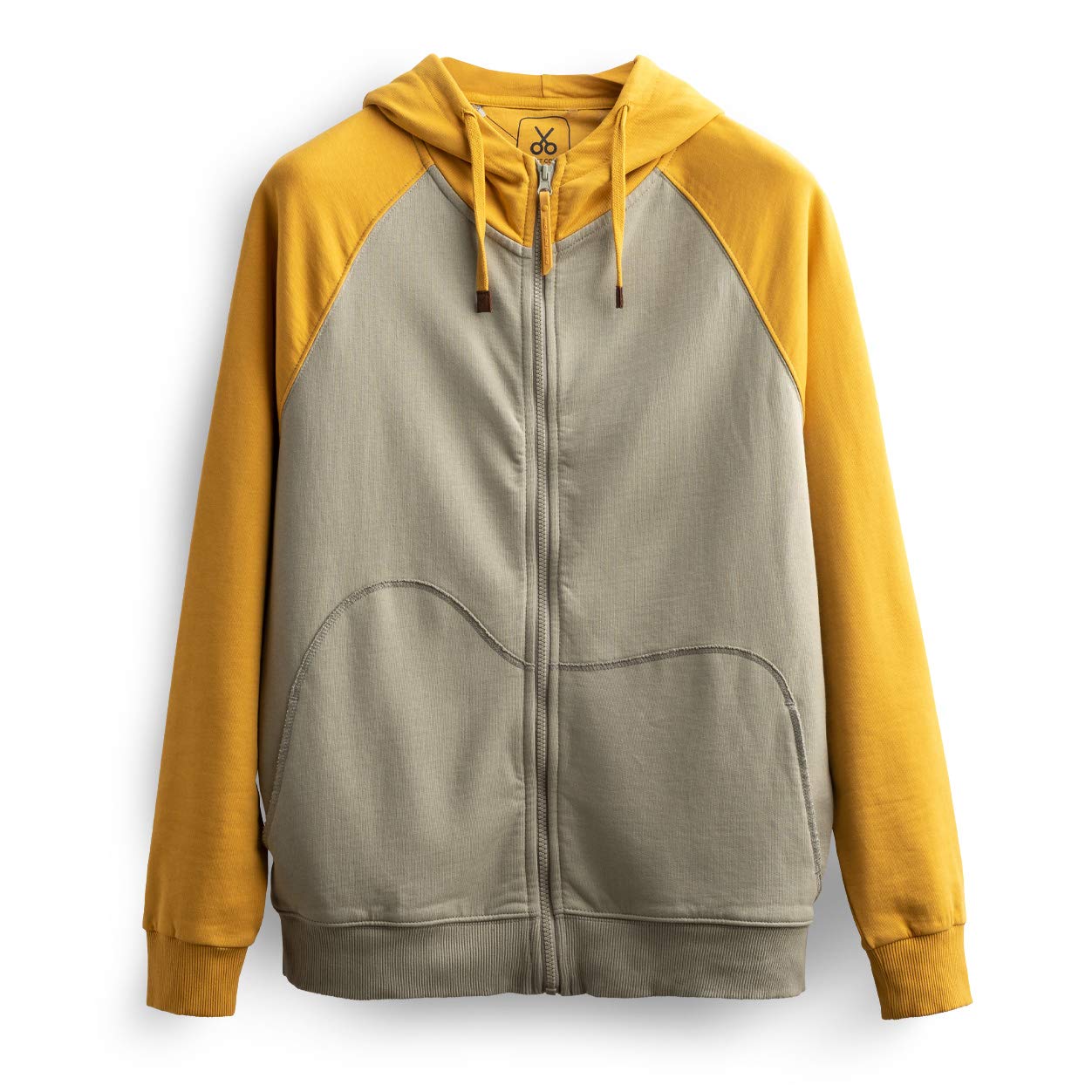 KAFT Kleuzip Unisex Hoodie with Zip Regular Fit 100% Cotton