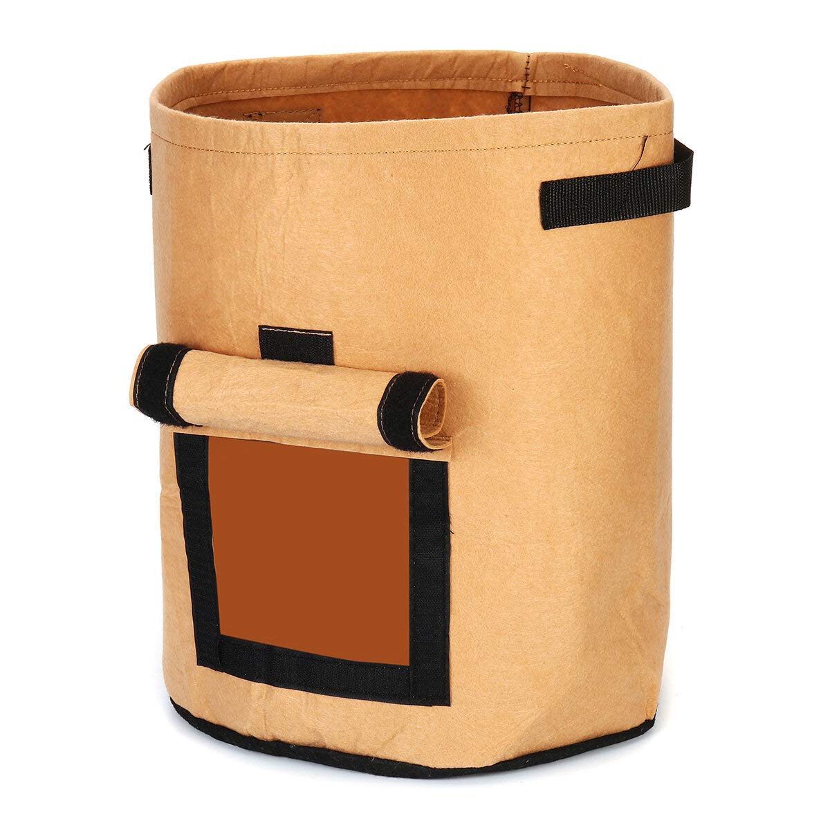 Lot de 3 sacs de plantation pour pommes de terre kaki 37 l
