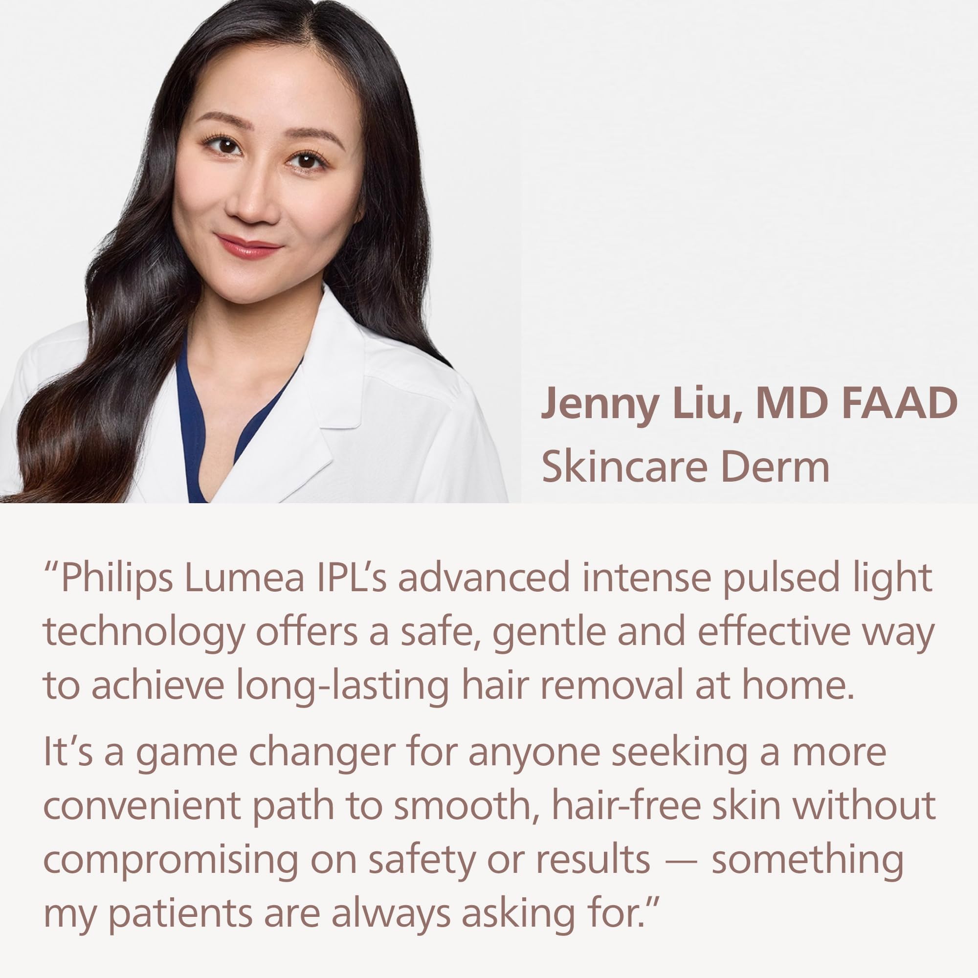 Philips Lumea 8000 Series IPL Hair Removal Device - Permanent Visible Hair Reduction Done at Home, SenseIQ Technology, 2 Attachments for Body & Face, for Women & Men, BRI932/03