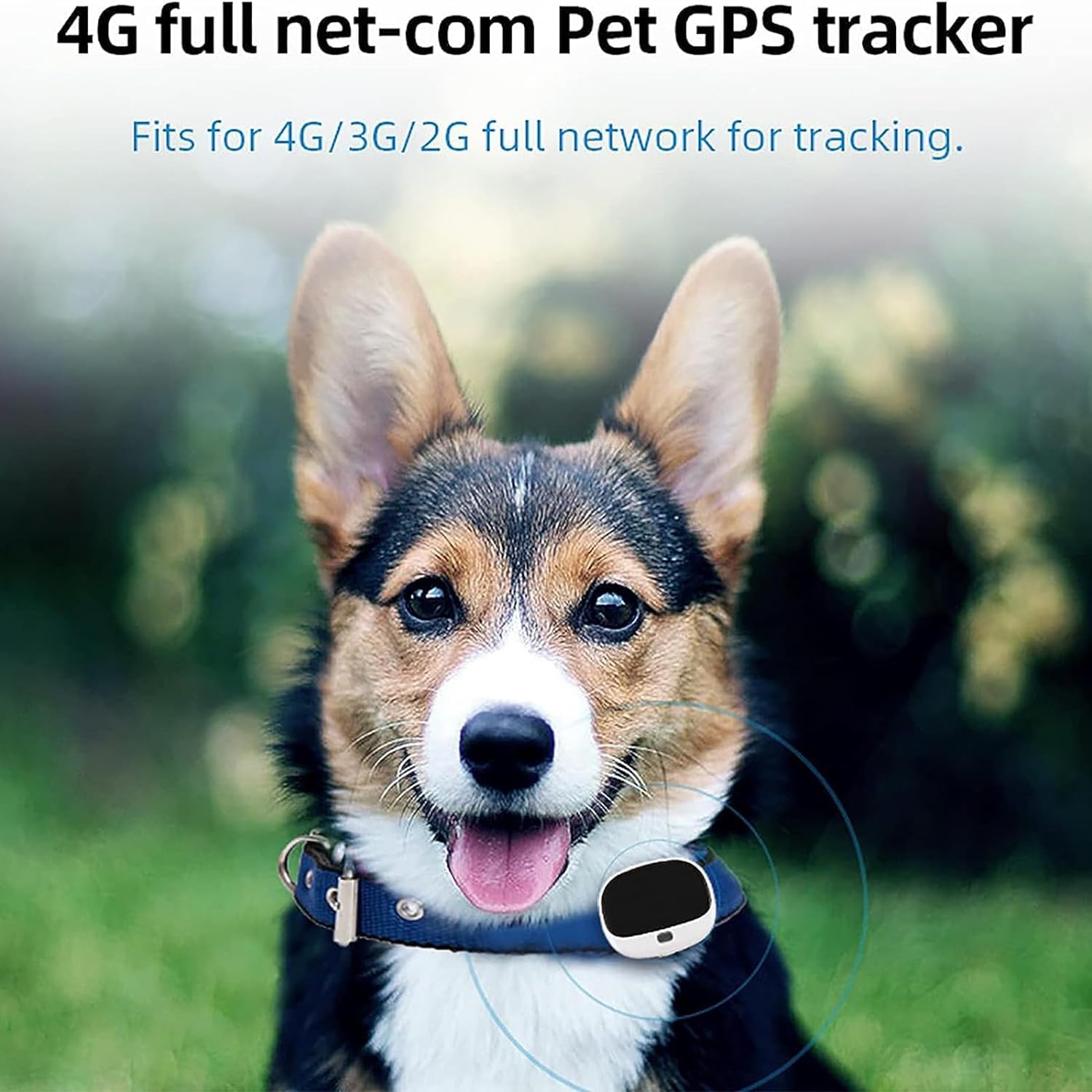 Valla inalámbrica recargable GPS para perros con collar de seguimiento, monitor de voz y alarma de batería baja incluidos
