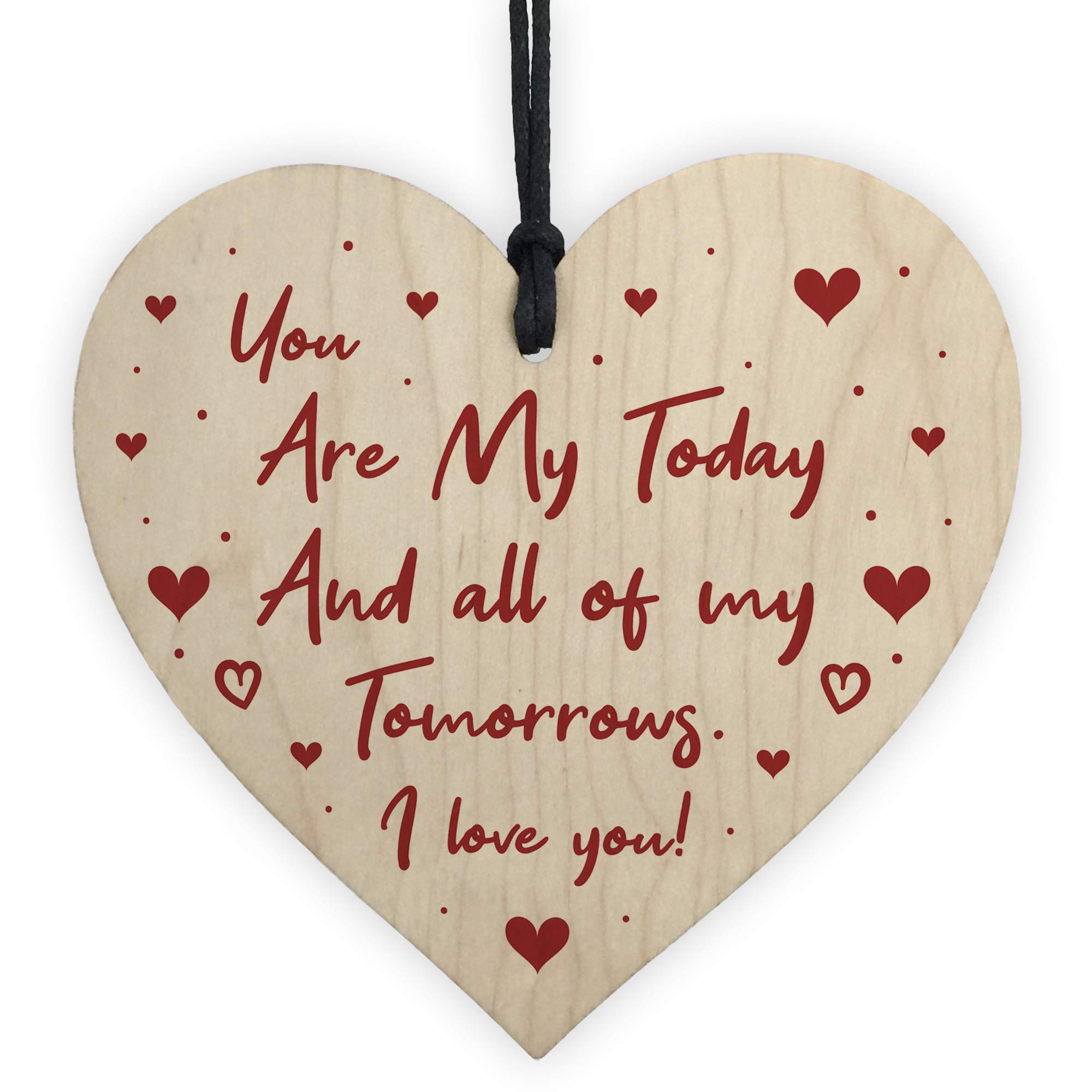 Love Heart For Boyfriend Girlfriend Husband Wife Thank You Valentines Anniversary