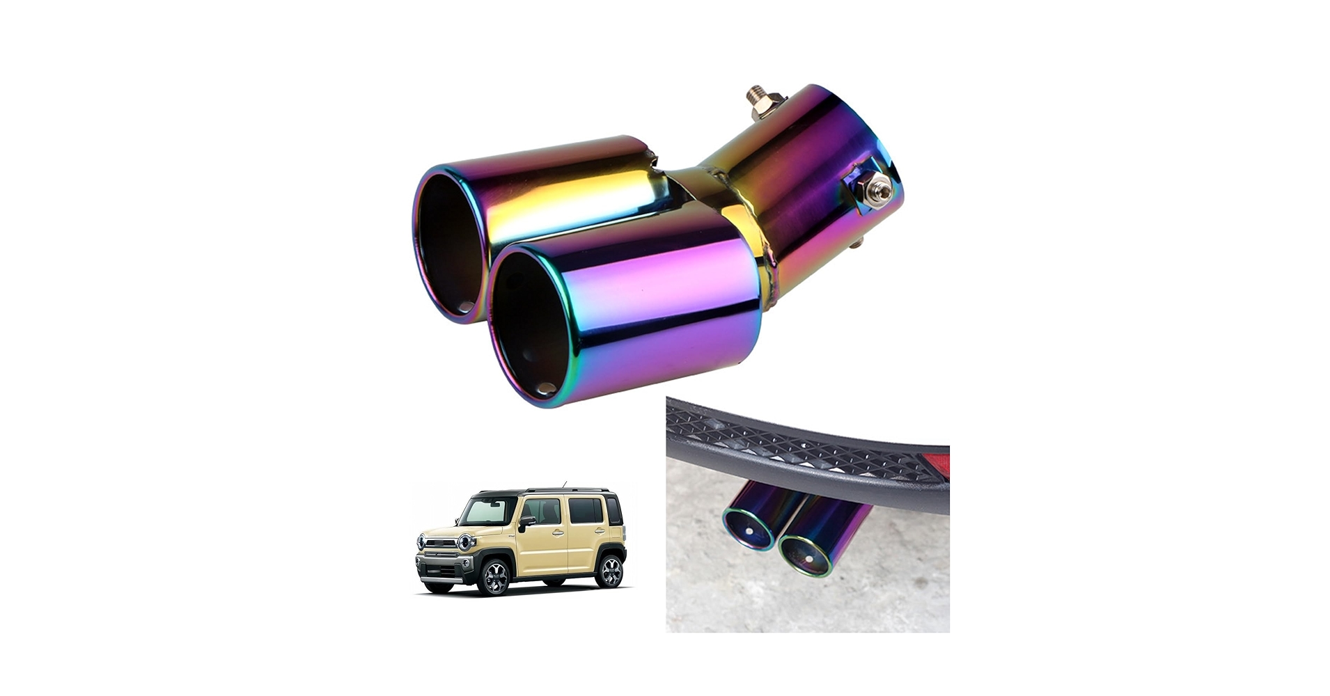 スズキ ハスラー 92s 52s ストレート マフラー スズキ ハスラー 92s 52s ストレート マフラー