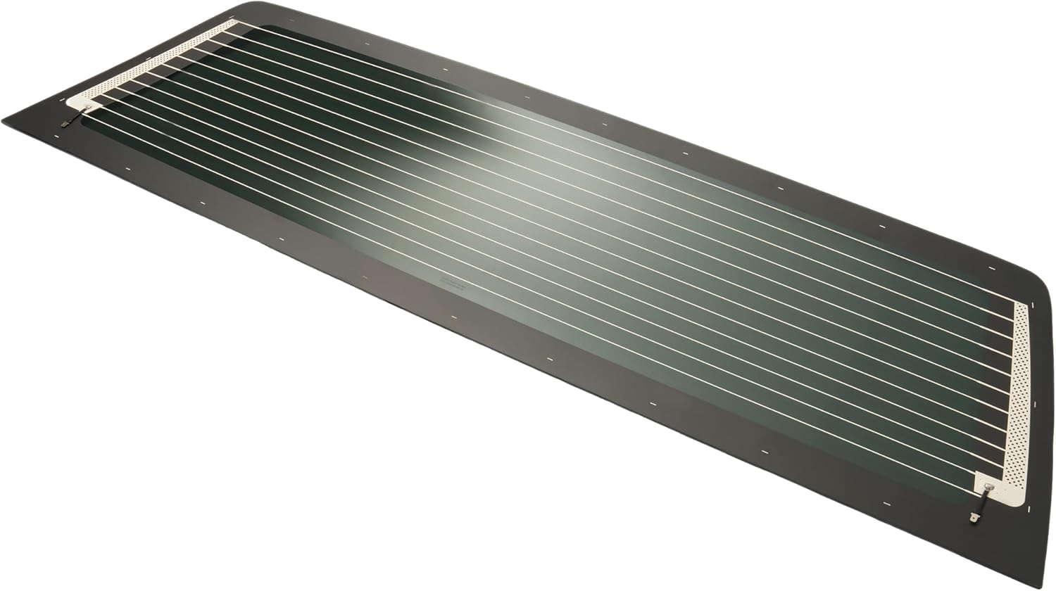 Stationary Rear Window Back Glass Compatible with Chevy Chevrolet Silverado & GMC Sierra 2007-2013 1500 / 2007-2014 2500 3500 Privacy Replacement Heated Tempered Glass