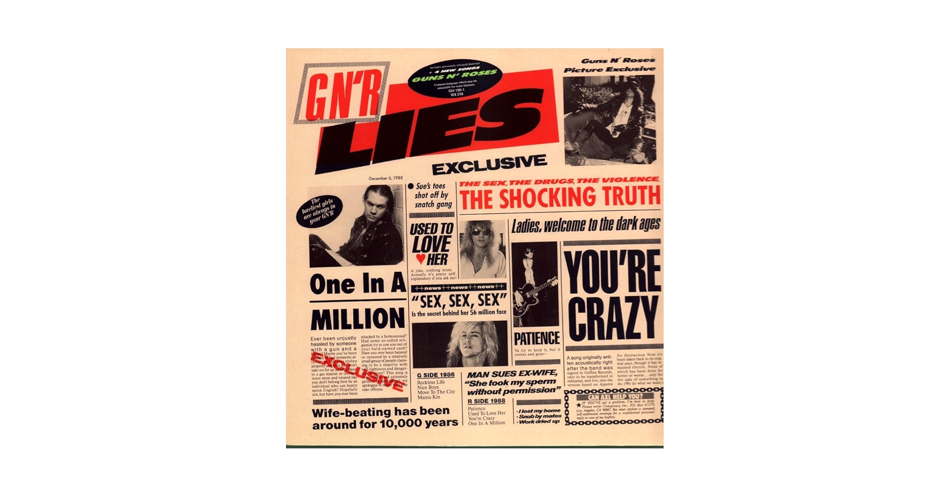 Guns N' Roses - GN'R Lies - Amazon.com Music Guns N' Roses - GN'R Lies - Amazon.com Music