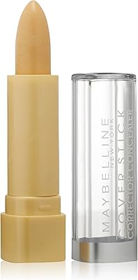 Maybelline New York Cover Stick Concealer, 190 Corrective Yellow, 0.16 Ounce