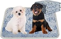 Vista 20 de Qeils Almohadillas Reutilizables para Cachorros, Paquete de 2 Almohadillas Lavables para Orina de Perros, Almohadilla Antideslizante Impermeable