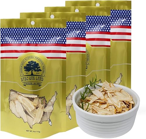Vista 27 de DOL American Ginseng de Wisconsin(rama de ginseng) Té de ginseng en bolsa (4 oz/bolsa*2)