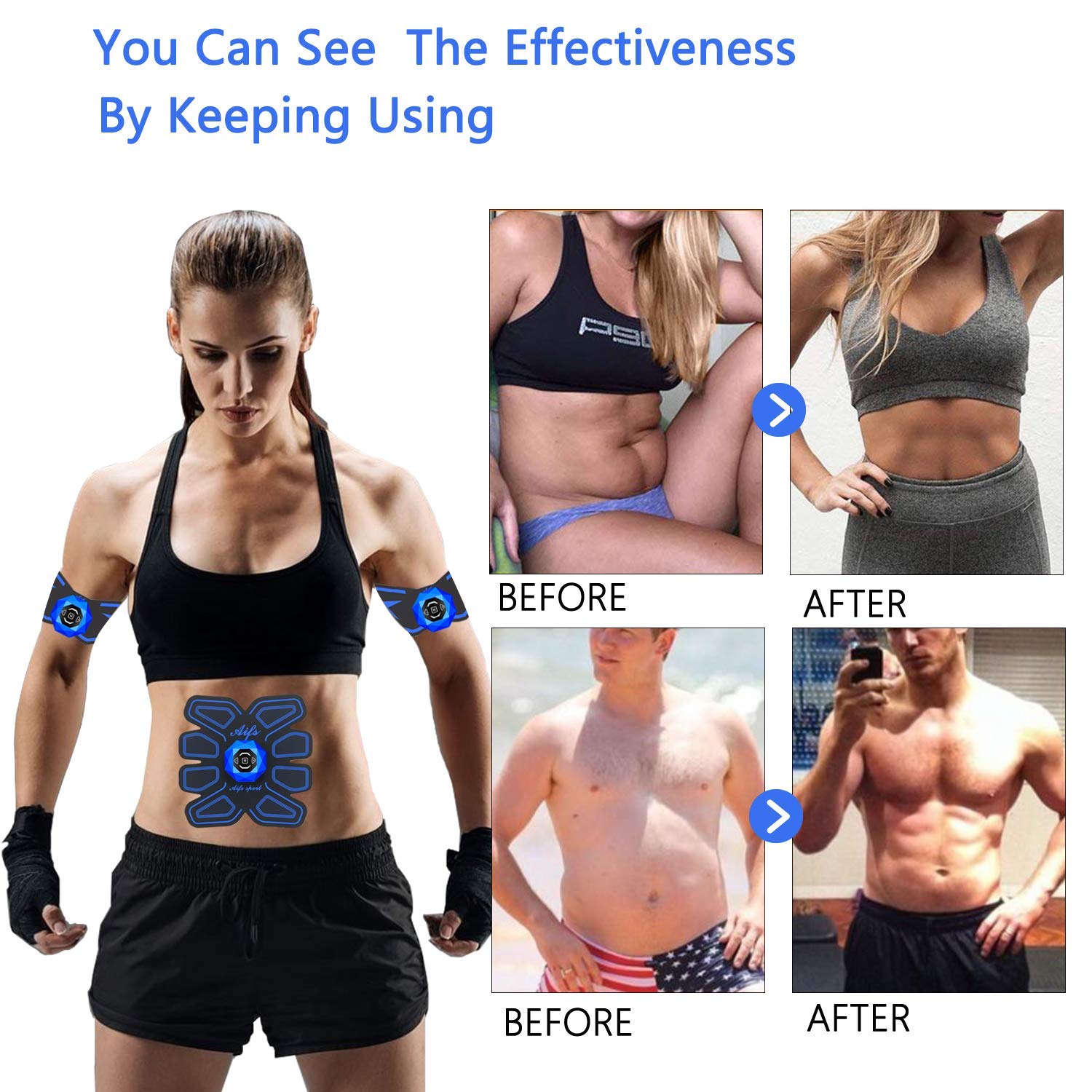 Sale > ab stimulator before and after > in stock