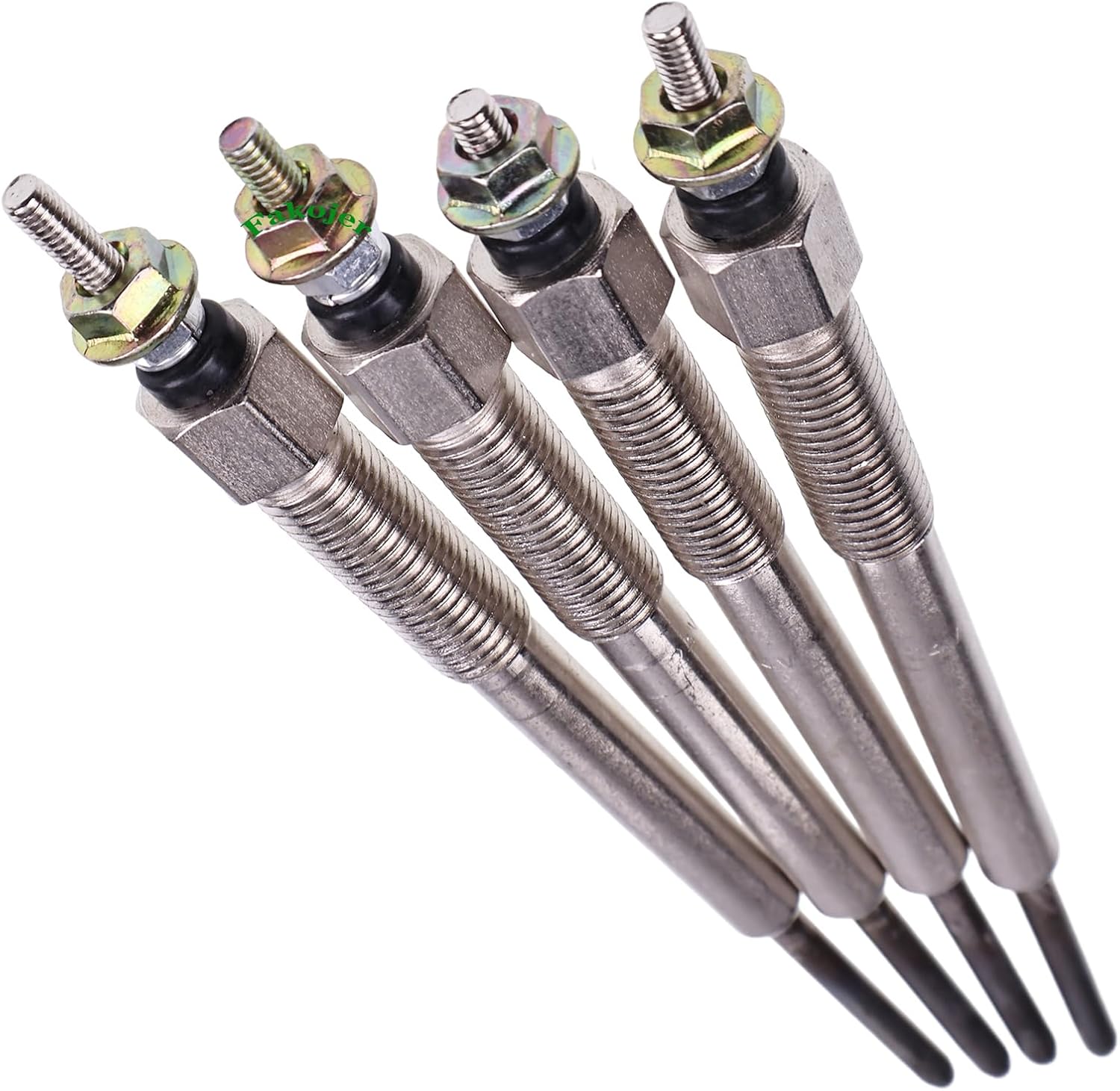 4Pcs Glow Plug 8-97600096-0 8976000960 8-97600-096-0 Compatible with Isuzu Engine 4HK1 Truck NPR NQR NRR
