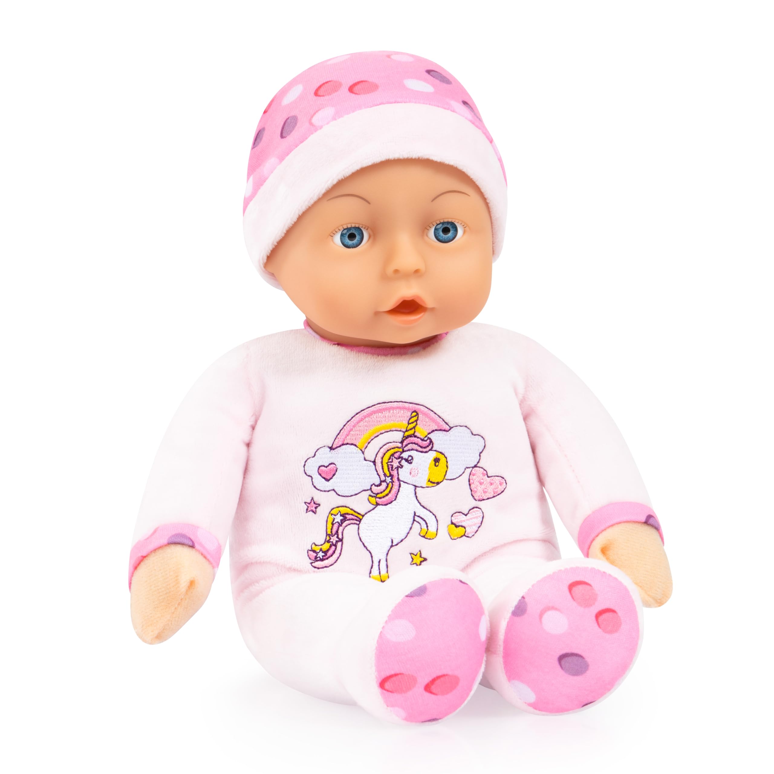 Amazon.com: Bayer Design 93029AB First Doll Soft Body, Baby Doll